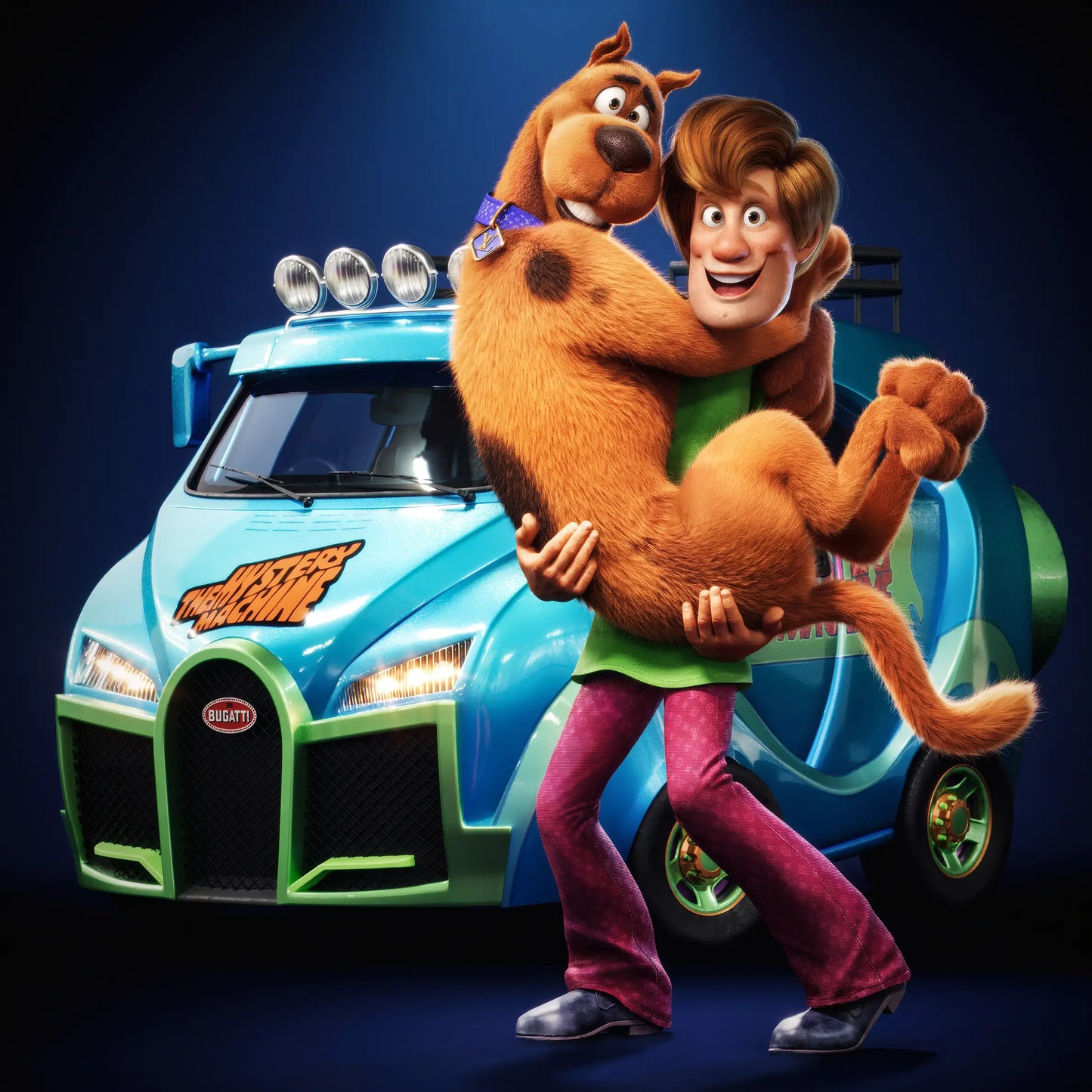 The Mystery Ride – Dynamic Duo Pop Art Canvas