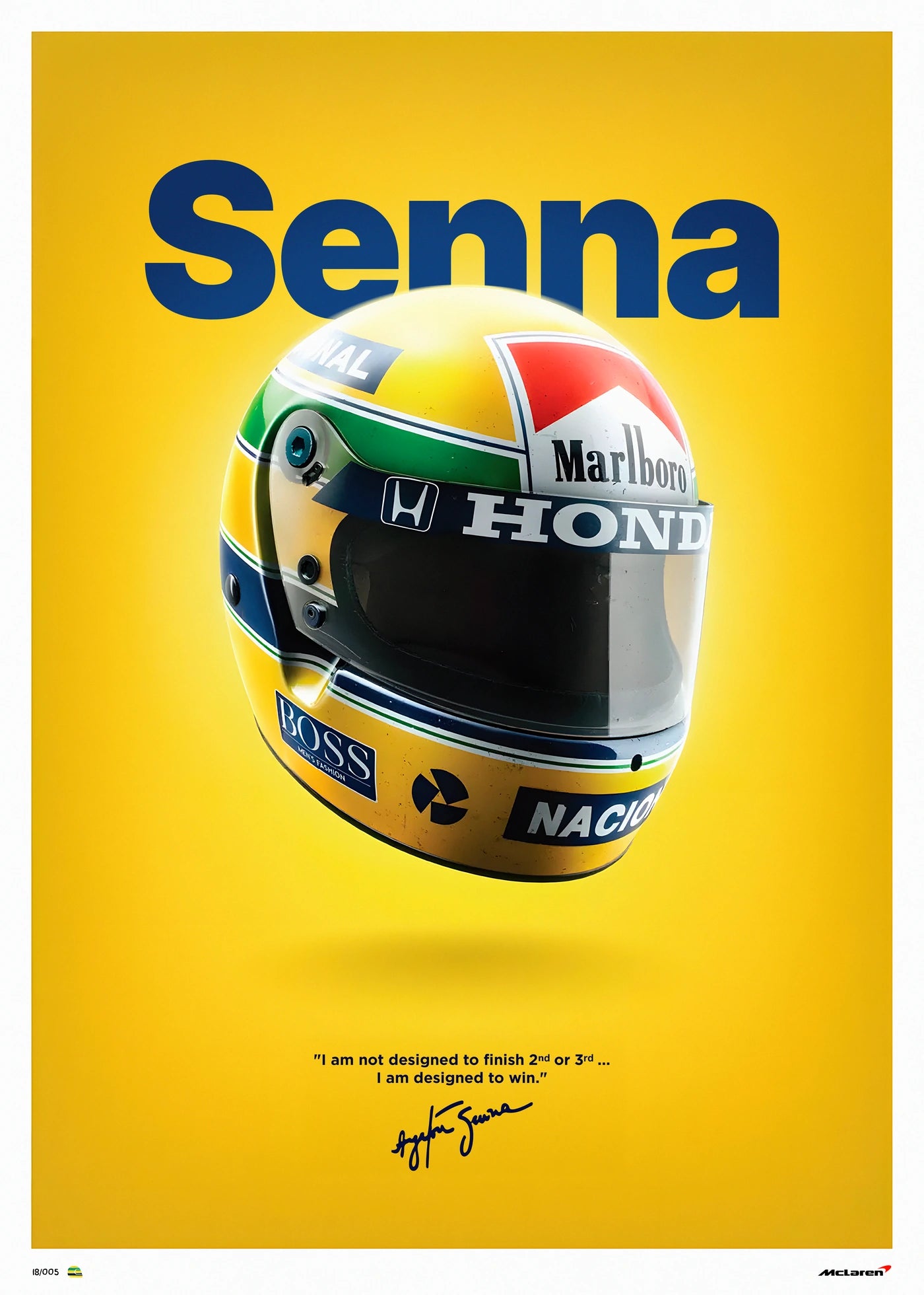The Senna Standard - Luxury Sports Car Canvas Wall Art, Modern Supercar Print for Living Room & Office Decor (High-Definition)