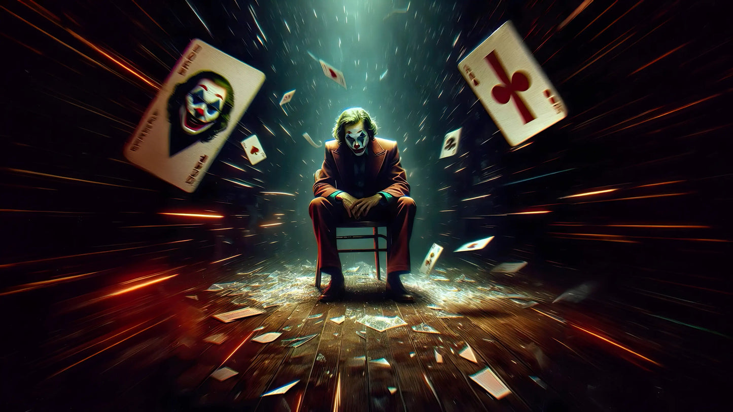 House of Chaos - Superhero Canvas Wall Art, Comic Book Inspired Canvas Print for Gaming Room & Teen Bedroom (Vibrant Colors)