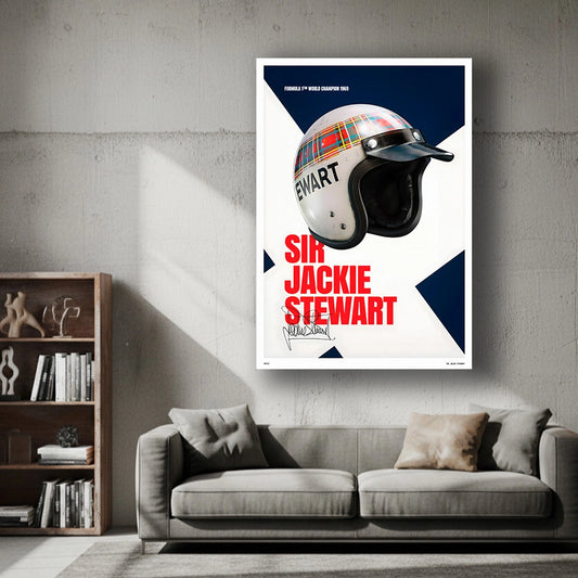 The Champion’s Crest - Luxury Sports Car Canvas Wall Art, Modern Supercar Print for Living Room & Office Decor (High-Definition)