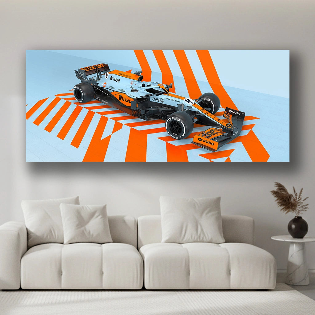 Apex in Motion - Luxury Sports Car Canvas Wall Art, Modern Supercar Print for Living Room & Office Decor (High-Definition)