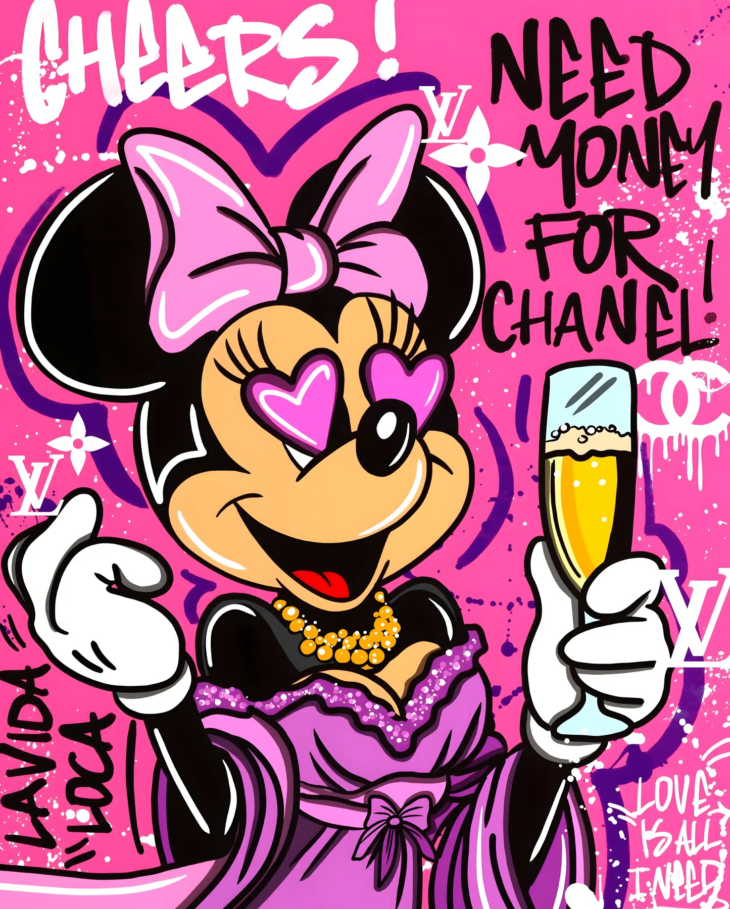 Pink Champagne Queen