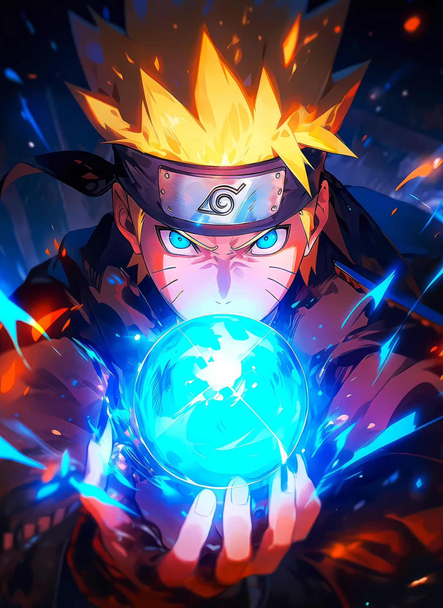 ULITMATE WEAPON - Anime Canvas Wall Art, Premium Manga Poster Print for Gaming Room & Bedroom (Ready to Hang)