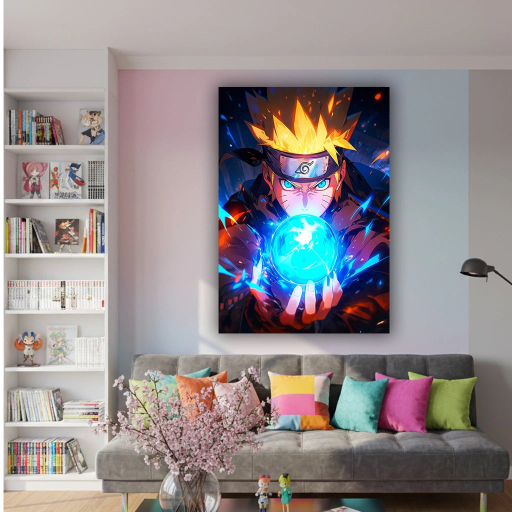 ULITMATE WEAPON - Anime Canvas Wall Art, Premium Manga Poster Print for Gaming Room & Bedroom (Ready to Hang)