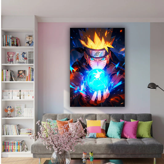 ULITMATE WEAPON - Anime Canvas Wall Art, Premium Manga Poster Print for Gaming Room & Bedroom (Ready to Hang)