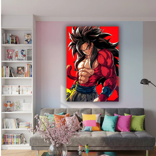 Primal Ascendance - Anime Canvas Wall Art, Premium Manga Poster Print for Gaming Room & Bedroom (Ready to Hang)