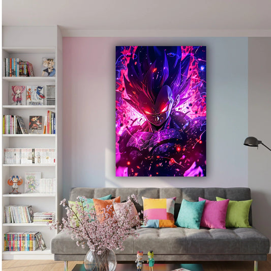 Ultra ego - Anime Canvas Wall Art, Premium Manga Poster Print for Gaming Room & Bedroom (Ready to Hang)
